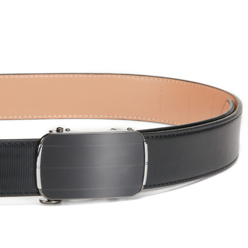 Black Elegant Leather Belt - Image 5