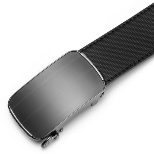Black Elegant Leather Belt - Image 6