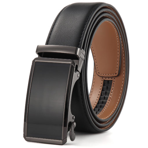 Black Hennessy Leather Belt - Image 2