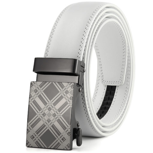White Scotch Leather Belt - Image 2