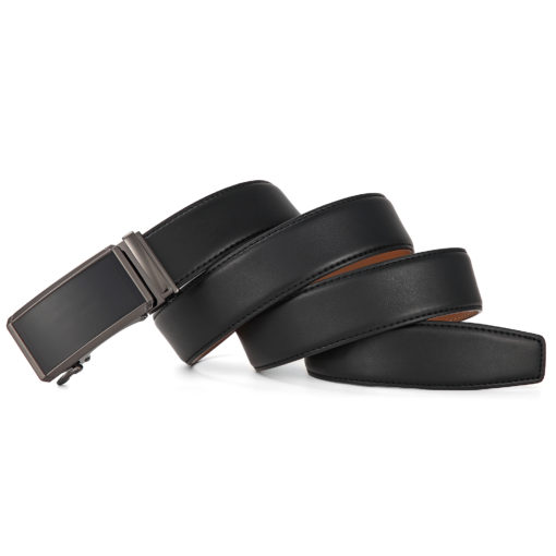 Black Hennessy Leather Belt