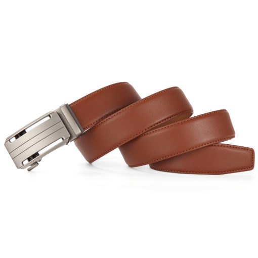 Brown Martell Steel Leather Belt