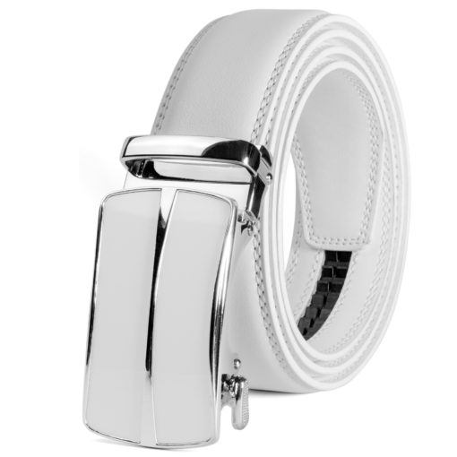 White Baileys Leather Belt - Image 2