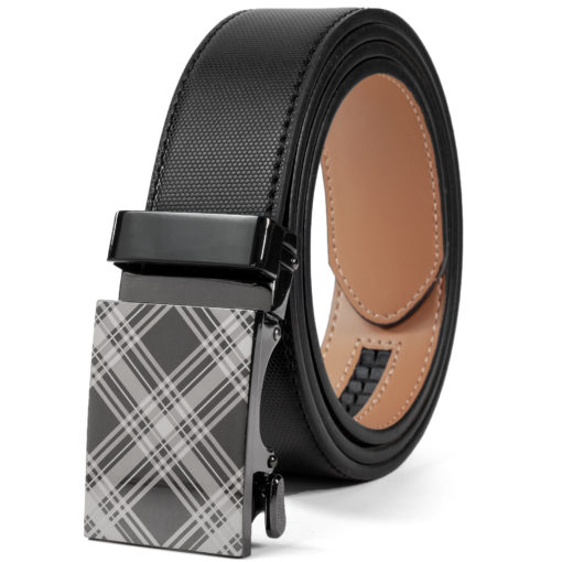 Black Scotch Leather Belt - Image 2