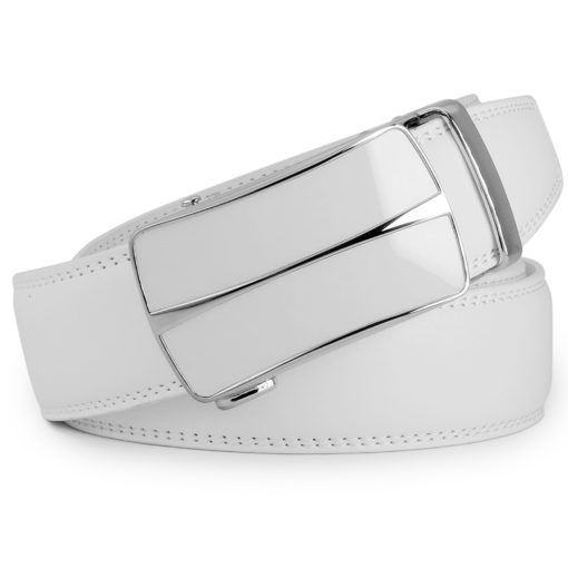 White Baileys Leather Belt - Image 3