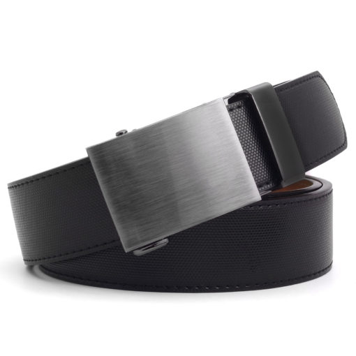 Black Duotone Leather Belt - Image 3