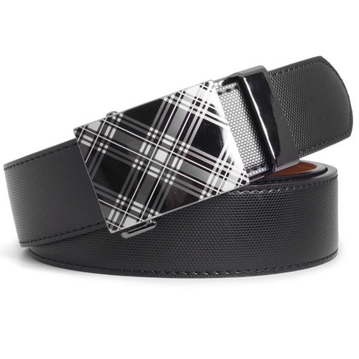Black Scotch Leather Belt - Image 3