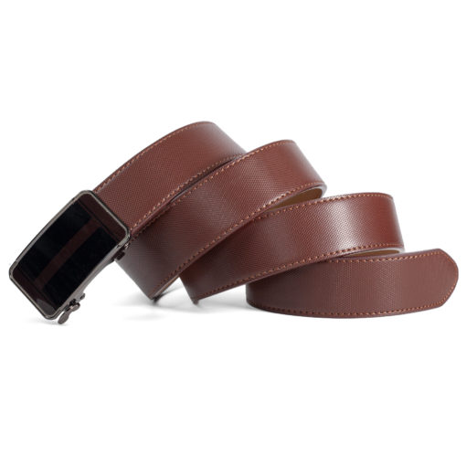 Brown Claret Leather Belt
