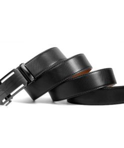 Black Martell Leather Belt