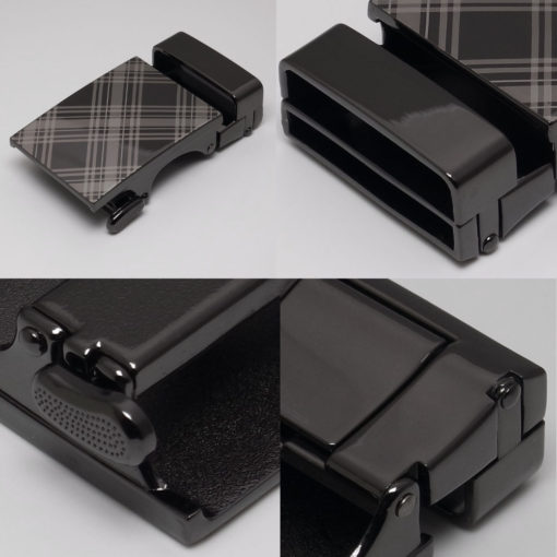 Black Scotch Leather Belt - Image 5