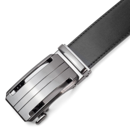 Black Martell Leather Belt - Image 6
