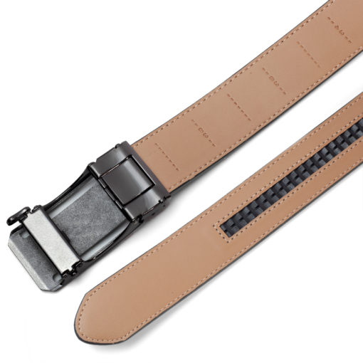Black Martell Leather Belt - Image 7