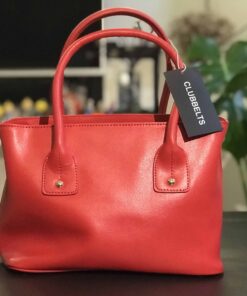 Leather Red Shoulder Handbags