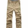 Men's Lightweight Tactical Pants Hiking Trousers